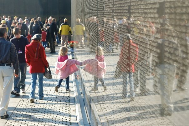Visiting the Black Wall Memorial in D.C. As a Veteran, it is by the grace of God I came home from every deployment.